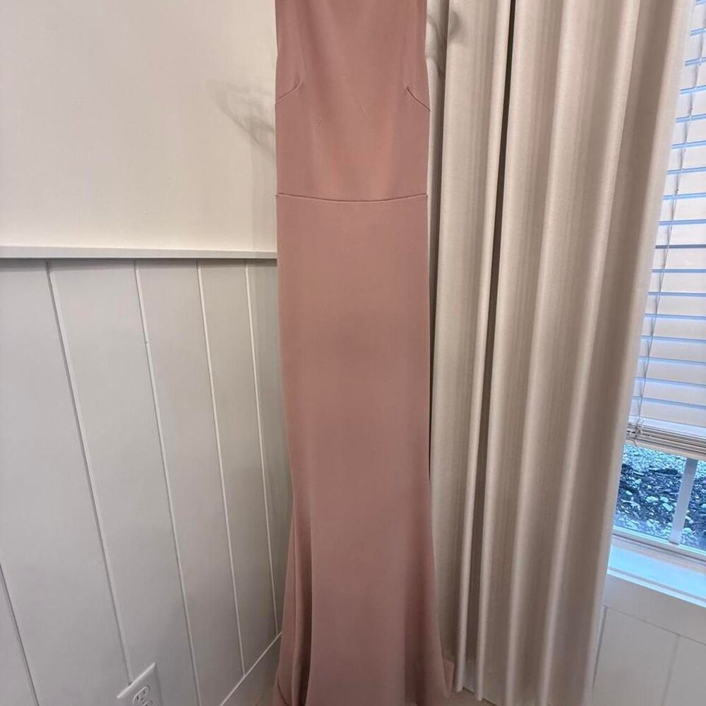 Dusty Rose Formal Maxi Dress